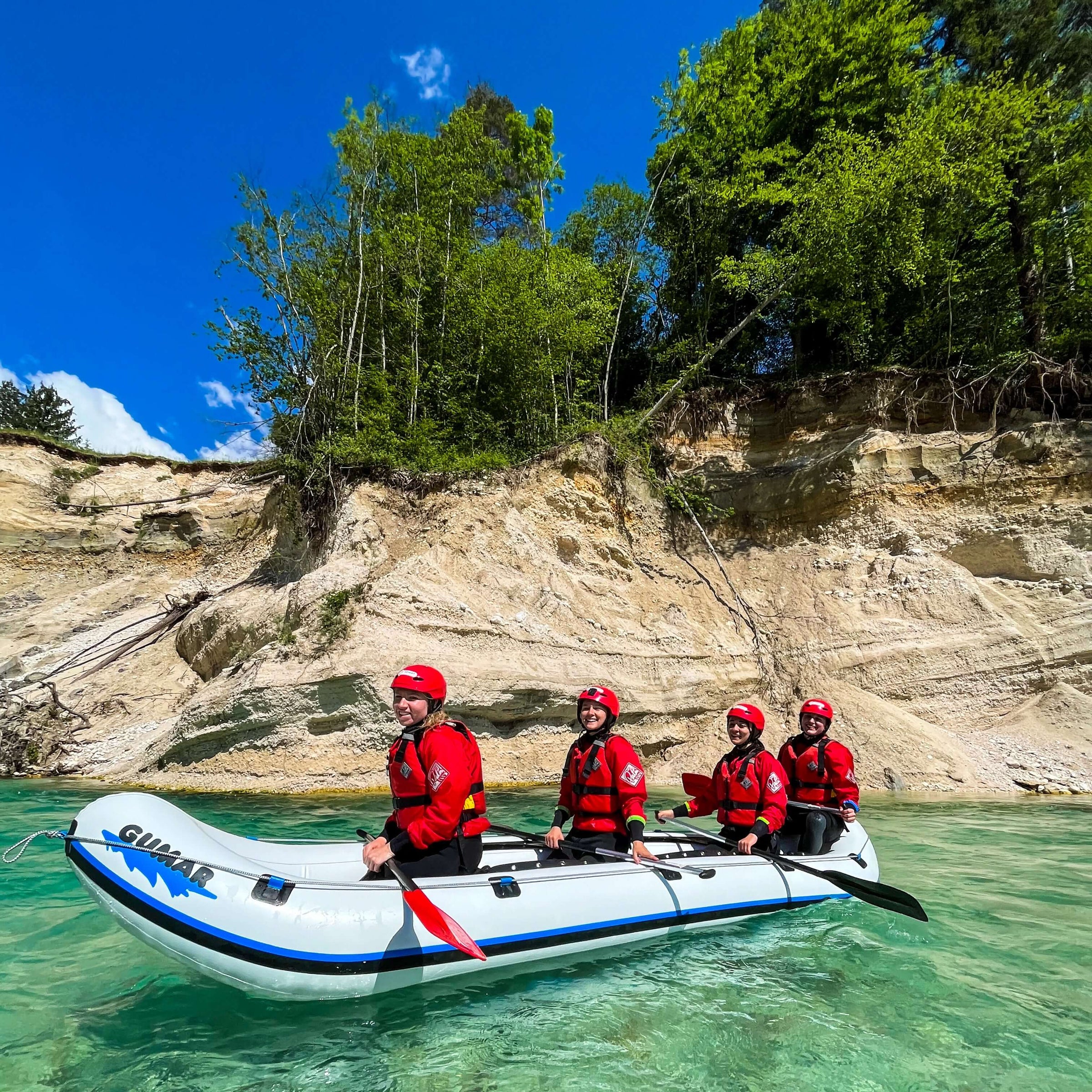 Mini Rafting In Tolmin, Soča Valley